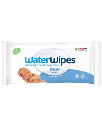 Мокри Кърпи Water Wipes 99.9% Вода Биоразградими