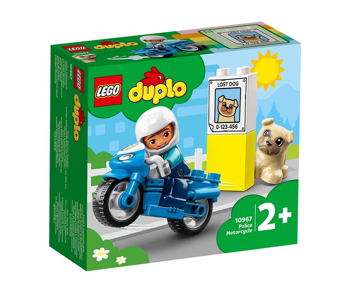 LEGO DUPLO Town 10967 Полицейски мотоциклет