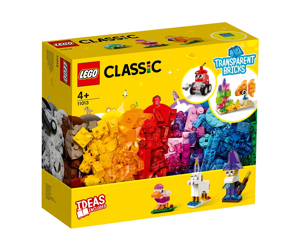 LEGO Classic 11013 Творчески прозрачни тухлички