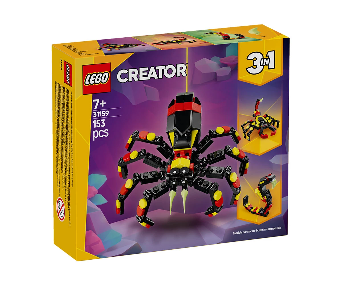 LEGO Creator 31159 Диви животни: Изненадващ паяк