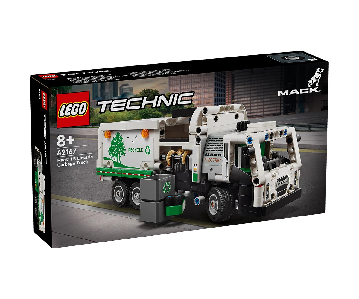 LEGO Technic 42167 Боклукчийски камион Mack® LR Electric