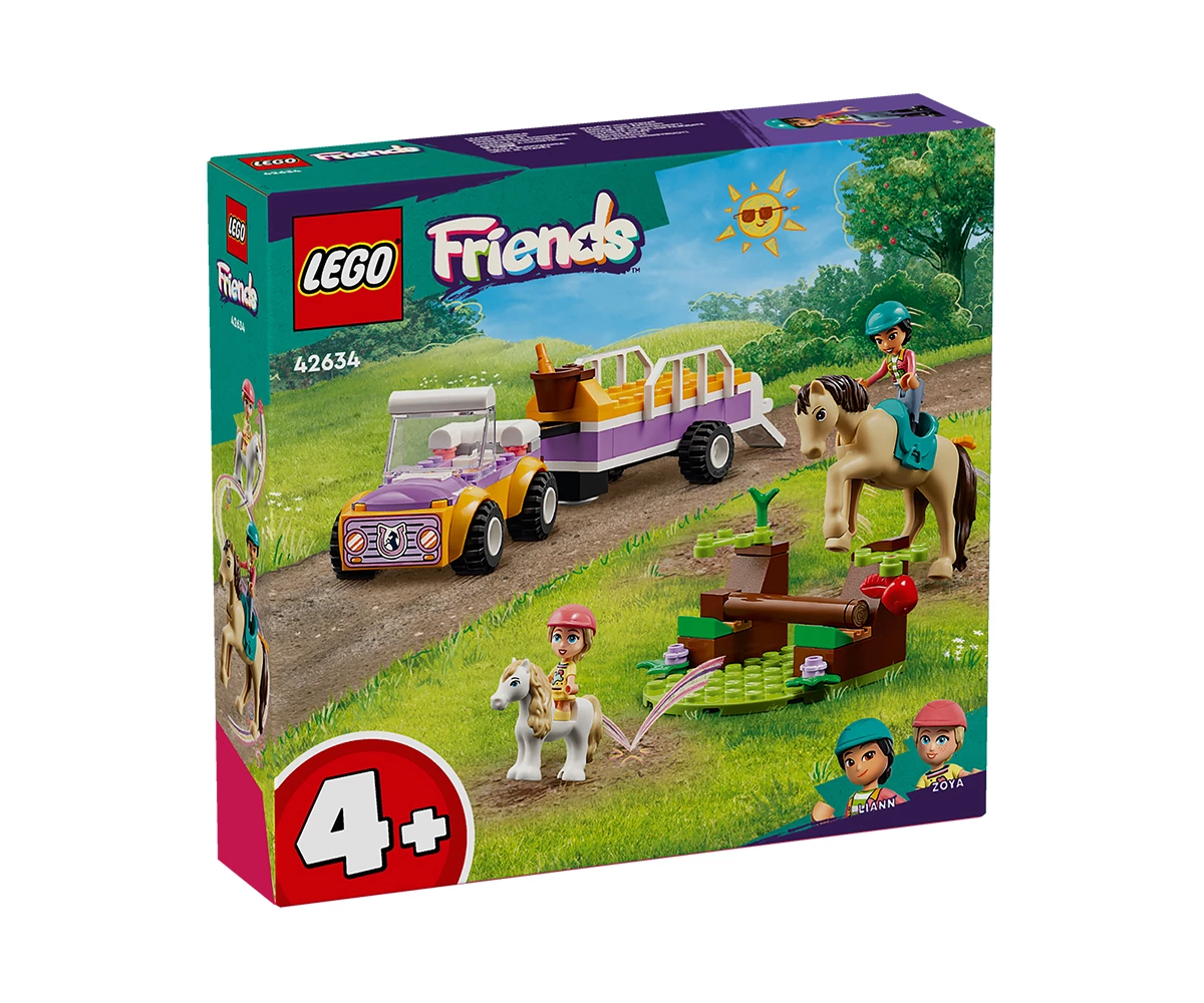 LEGO Friends 42634 Ремарке за кон и пони