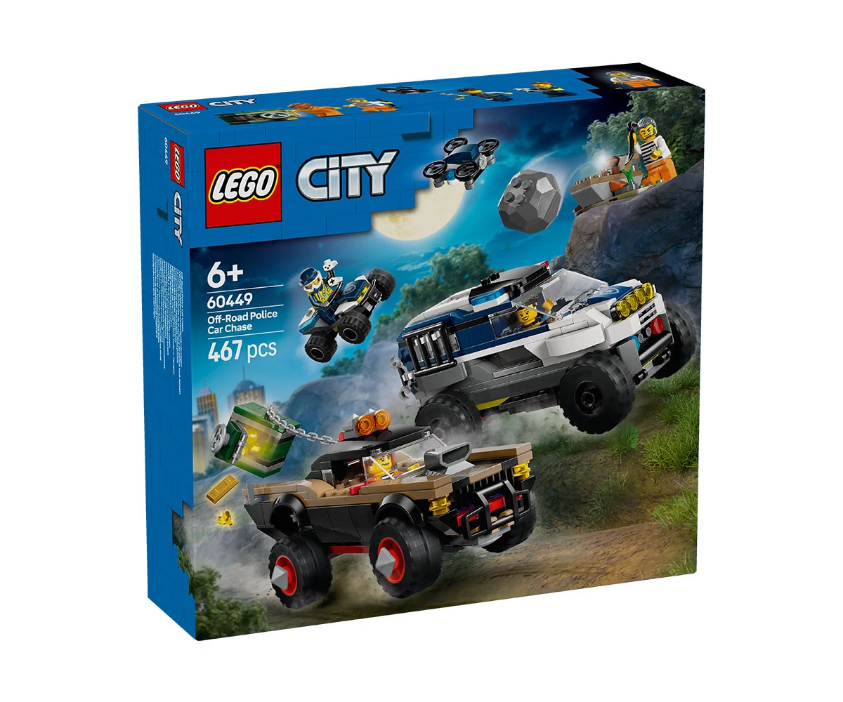LEGO City 60449 Преследване извън пътя на полицейската кола