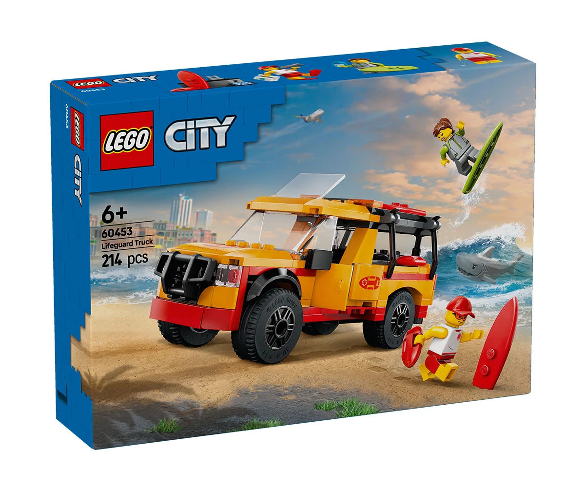 LEGO City 60453 Пикап за спасители на плажа