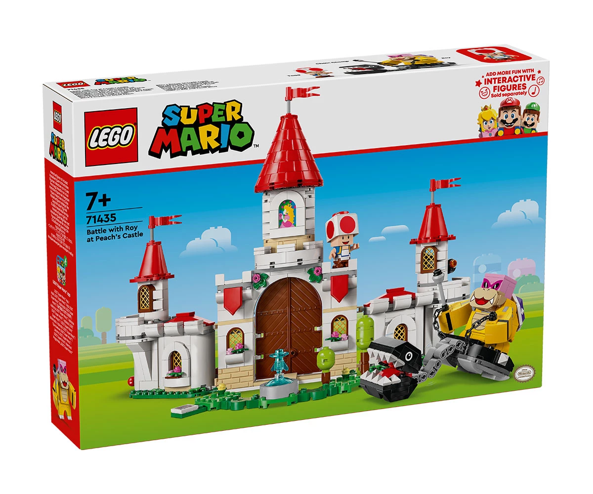 LEGO Super Mario 71435 Битка с Roy в замъка на Peach