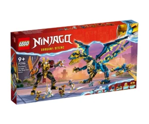 LEGO NINJAGO 71796 Стихиен дракон срещу робот на Императрицата