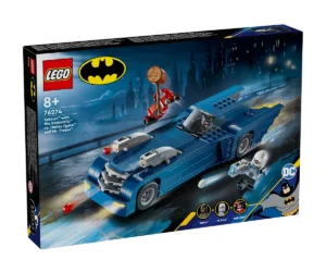 LEGO DC Comics Super Heroes 76274 Batman Батман с батмобила срещу Харли Куин и мистър Фрийз