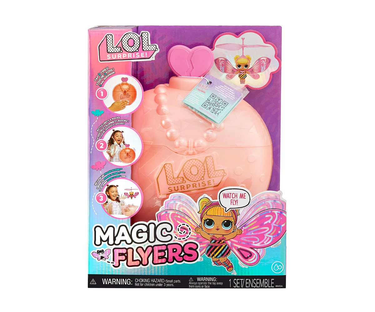 Кукла Летяща фея Magic Flyers, Flutter Star, корал L.O.L. Surprise