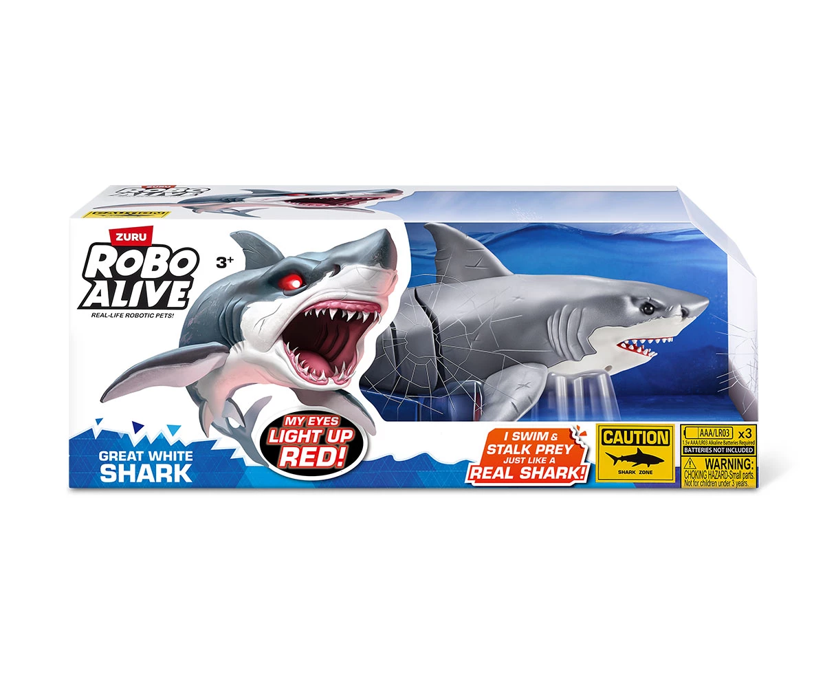 Zuru Robo Alive Shark Attack Series 1: Робо бяла акула