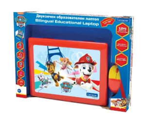 Образователен двуезичен лаптоп Lexibook Пес Патрул