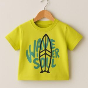 Rach Детска тениска за момче Жълт