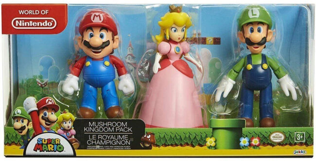 Jakks Pacific Super Mario Mushroom Kingdom Pack 64511