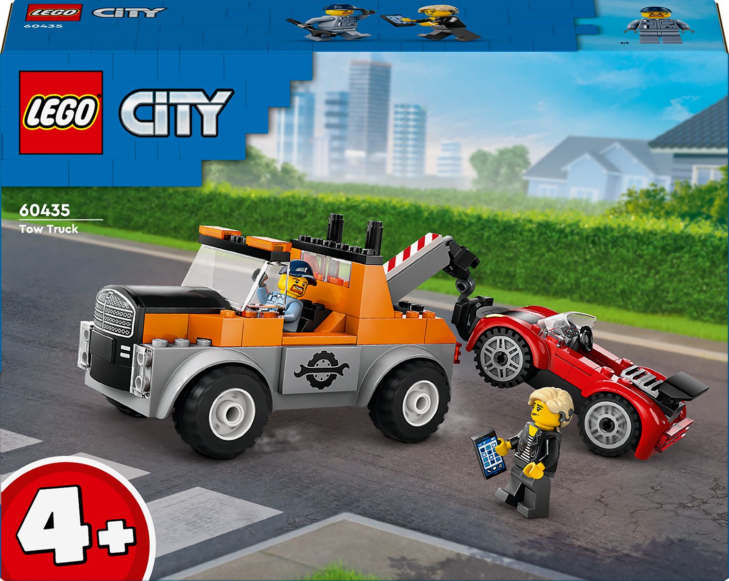 LEGO City 60435 Камион за теглене и ремонт на спортна кола