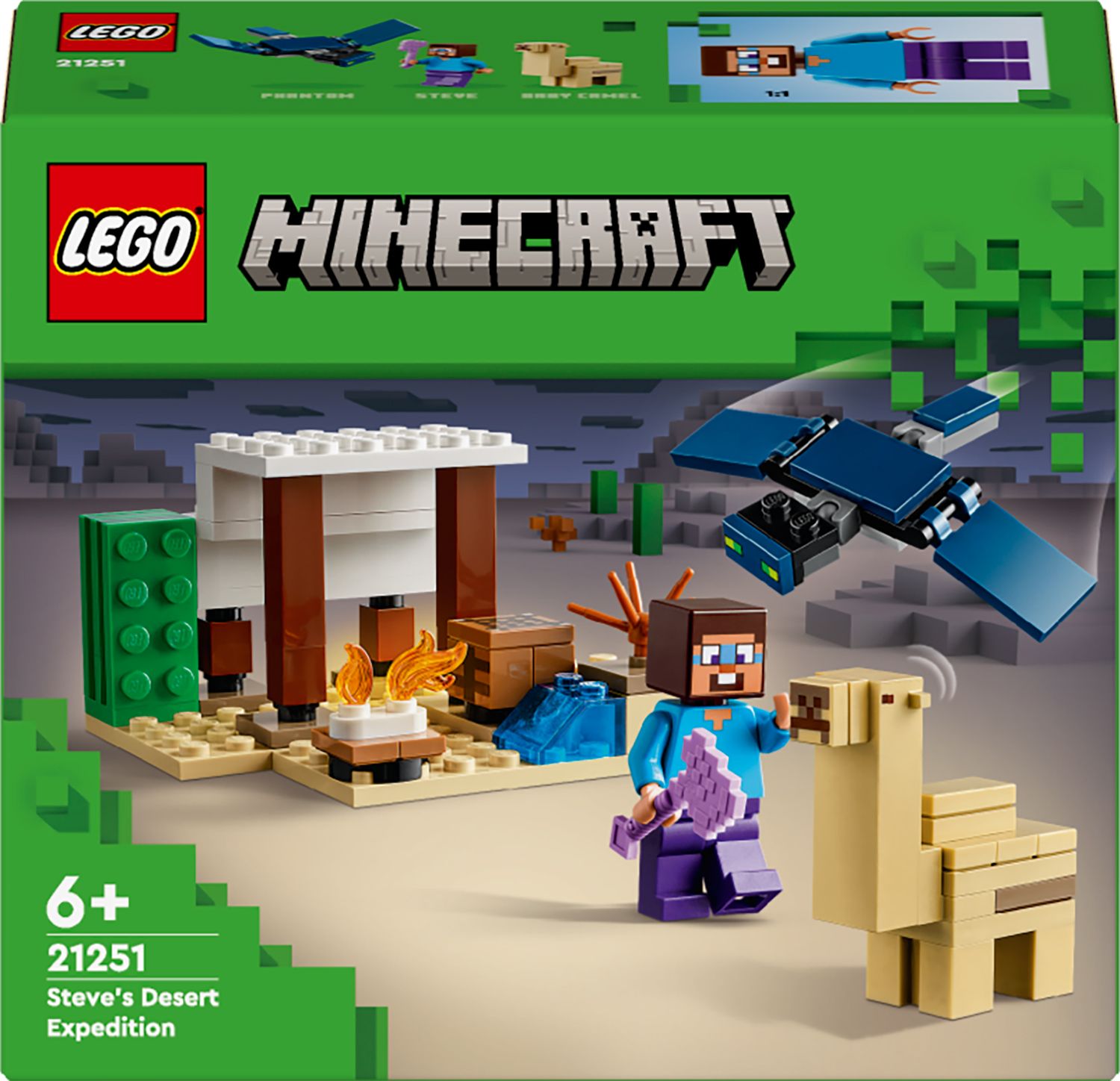 LEGO Minecraft 21251 Пустинната експедиция на Стив