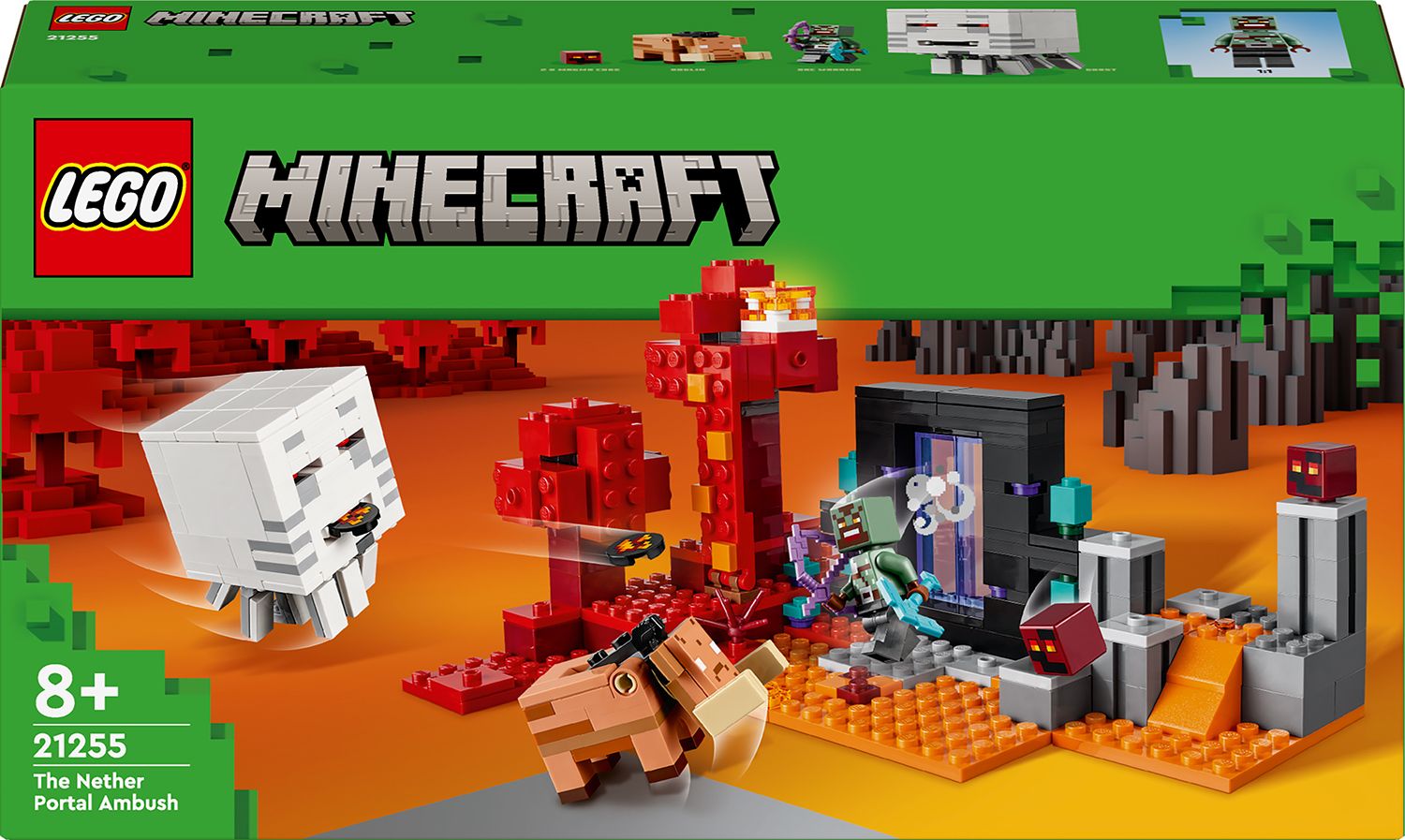 LEGO Minecraft 21255 Засада до портала към Ада