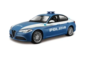 18-25129 Bburago Model Kit Alfa Romeo Giulia Polizia Мащаб 1:24