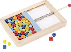 Игра Дървено микадо с шайби