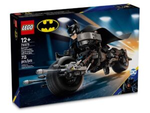 LEGO Супер Хироус 76273 Конструктивна фигура на Батман и моторът Bat-Pod