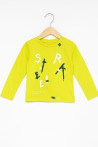 Rach Блуза с дълъг ръкав за момче - Жълта 92-158-1