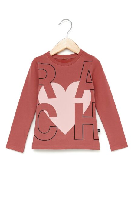 Блуза с дълъг ръкав Сърце Rach