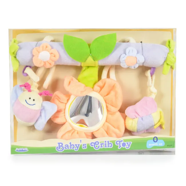 Мека играчка Spring time 81237 за бебешко легло и количка