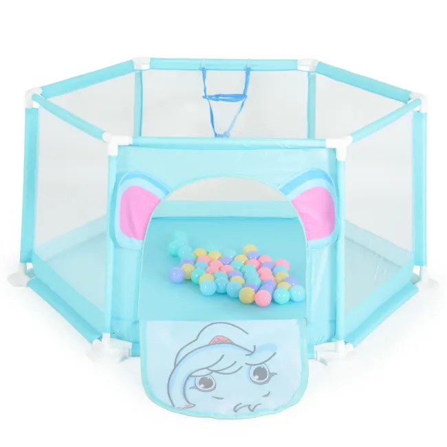 Кошара за игра 146 cm с 50 топки blue - 7062B — снимка 3