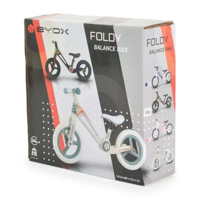 Баланс велосипед Foldy зелен — снимка 9
