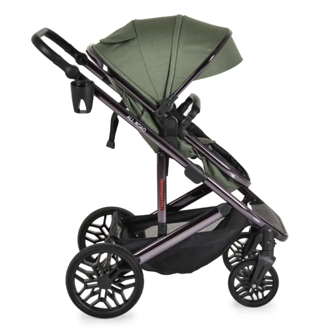 Комбинирана количка All road Dark-green — снимка 6
