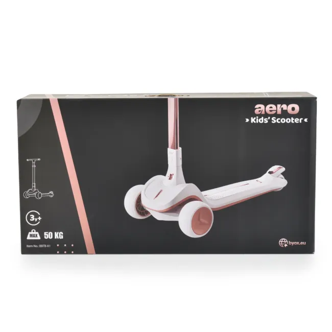 детска тротинетка Aero Тротинетка Aero Lace-Pink — снимка 10