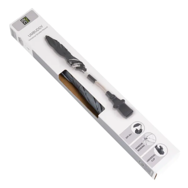 чадър за количка тъмносив Универсален чадър за детска количка тъмносив — снимка 7