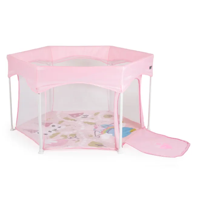 Детска кошара за игра Playbox розов — снимка 3
