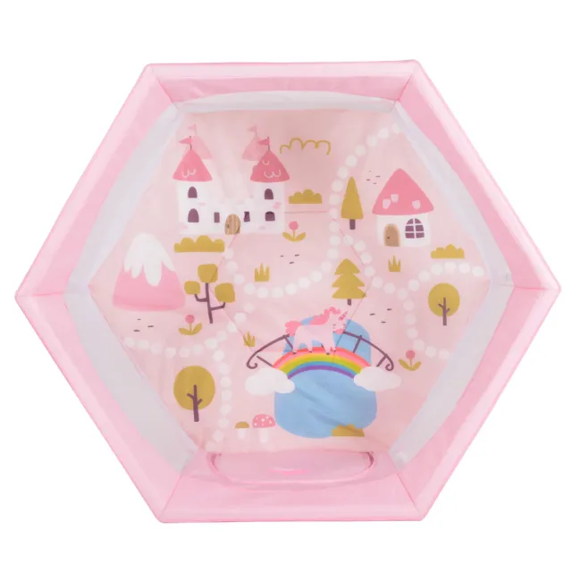 Детска кошара за игра Playbox розов — снимка 4