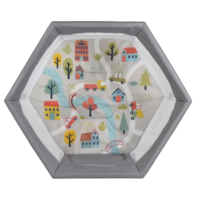 Детска кошара за игра Playbox сив — снимка 4
