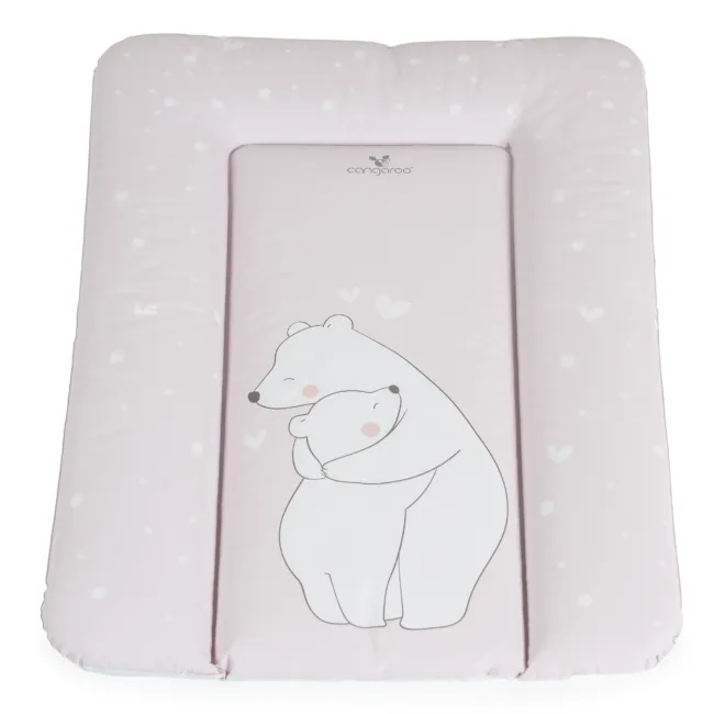 Мека подложка за повиване Pink Bears 50х70 — снимка 2