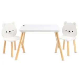 Детска дървена маса White Bears Moni 112294