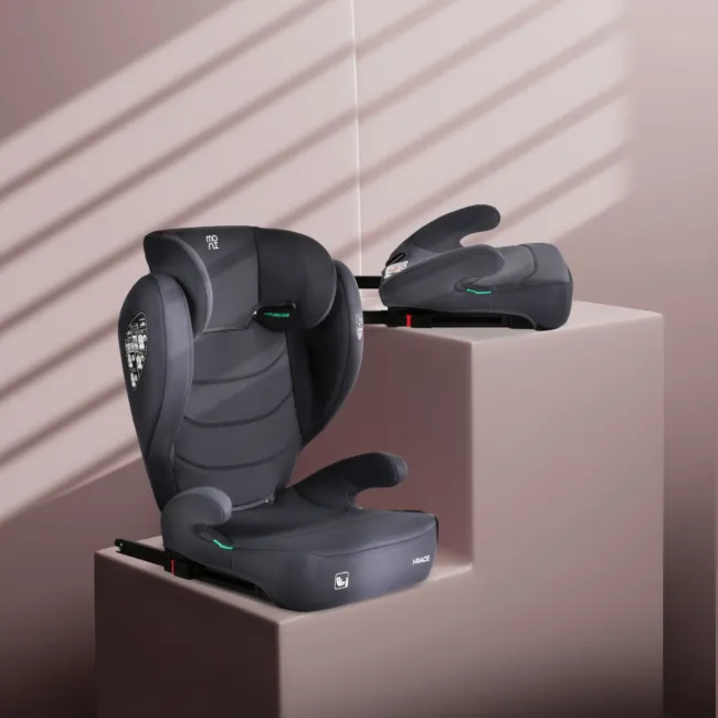 стол за кола 100-150 см Стол за кола i-Race 100-150см Stone-gray — снимка 2