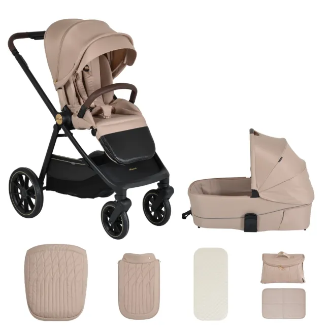 Комбинирана количка 2 в 1 Celebrity Crepe-beige — снимка 2