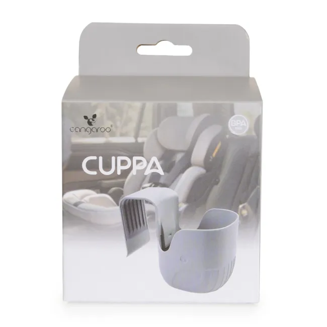 поставка за чаша Cuppa Поставка за чаша за стол за кола Cuppa сив — снимка 5