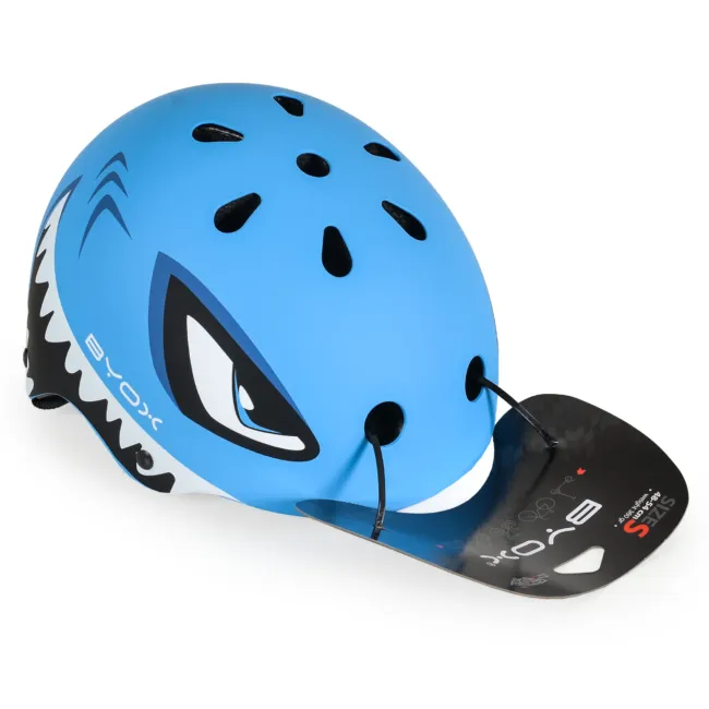 Каска Skate Y09 48-54 cm Shark — снимка 5