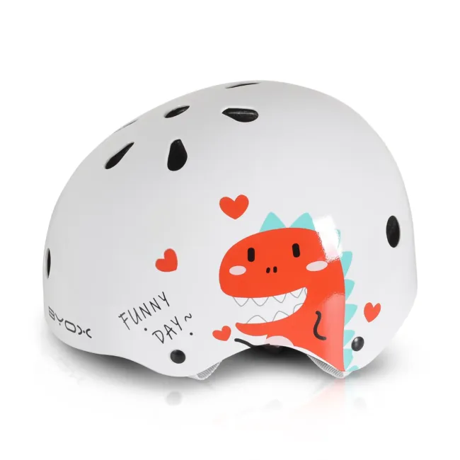 Каска Skate Y09 54-58 см бяла — снимка 3