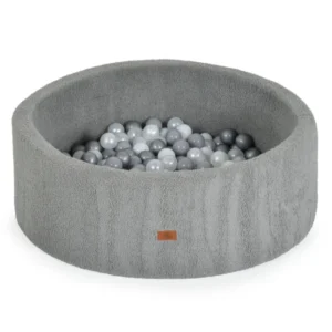 Мек басейн Boucle с 200 топки сив Moni 112366