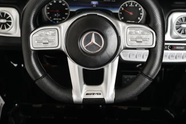 акумулаторен джип G63 Акумулаторен джип Mercedes-AMG G63 мет. черен — снимка 8