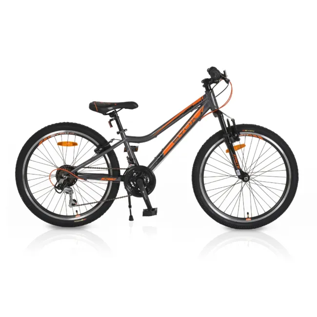 Велосипед със скорости 24" Zante grey — снимка 2
