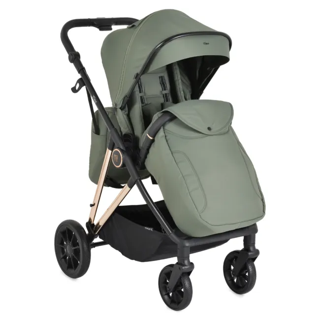 Комбинирана количка 3 in 1 Merci Dark-green Moni 112436