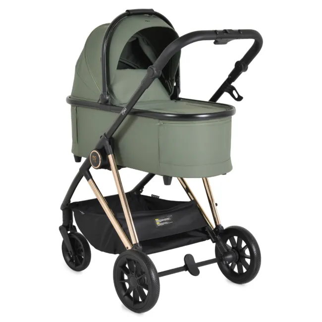 Комбинирана количка 3 в 1 Merci Dark-green — снимка 15
