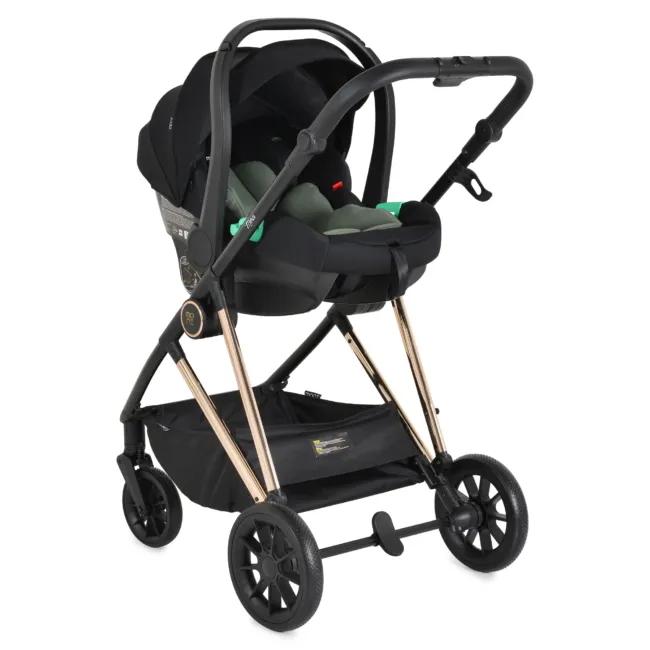 Комбинирана количка 3 в 1 Merci Dark-green — снимка 22