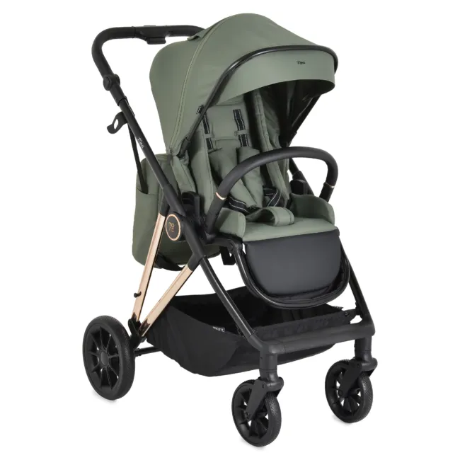 Комбинирана количка 3 в 1 Merci Dark-green — снимка 4