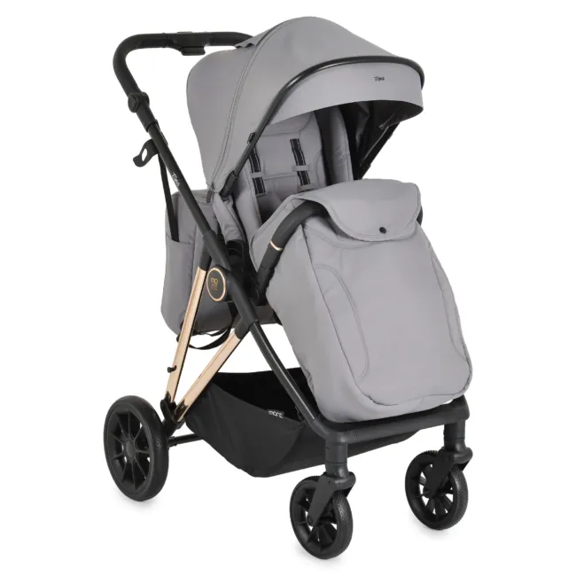 Комбинирана количка 3 in 1 Stone-gray Moni 112438