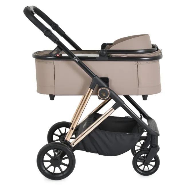 комбинирана количка 3 in 1 Комбинирана количка Merci 3 in 1 Beige — снимка 18