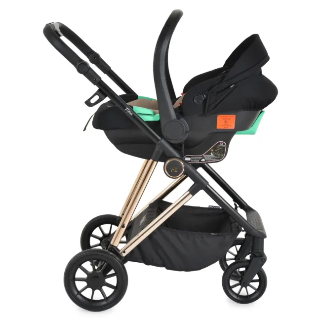 комбинирана количка 3 in 1 Комбинирана количка Merci 3 in 1 Beige — снимка 25